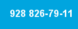 928 826-79-11